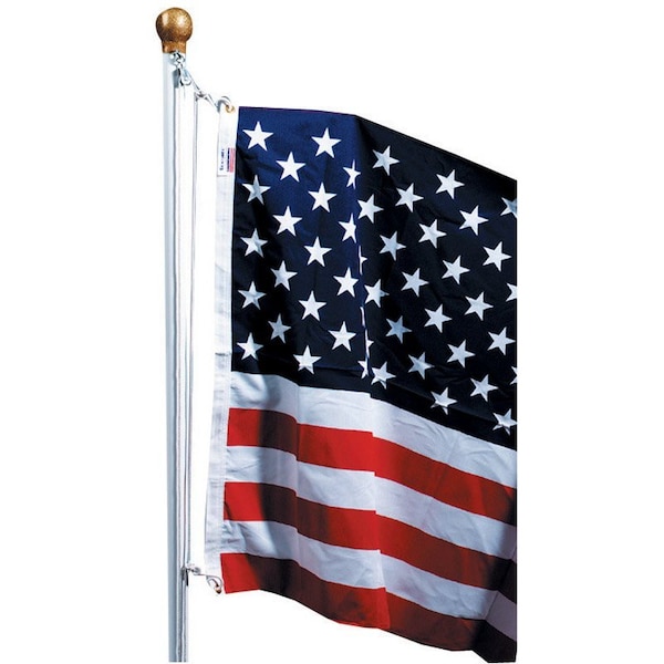 Valley Forge American Flag Kit 36 in. H X 60 in. W